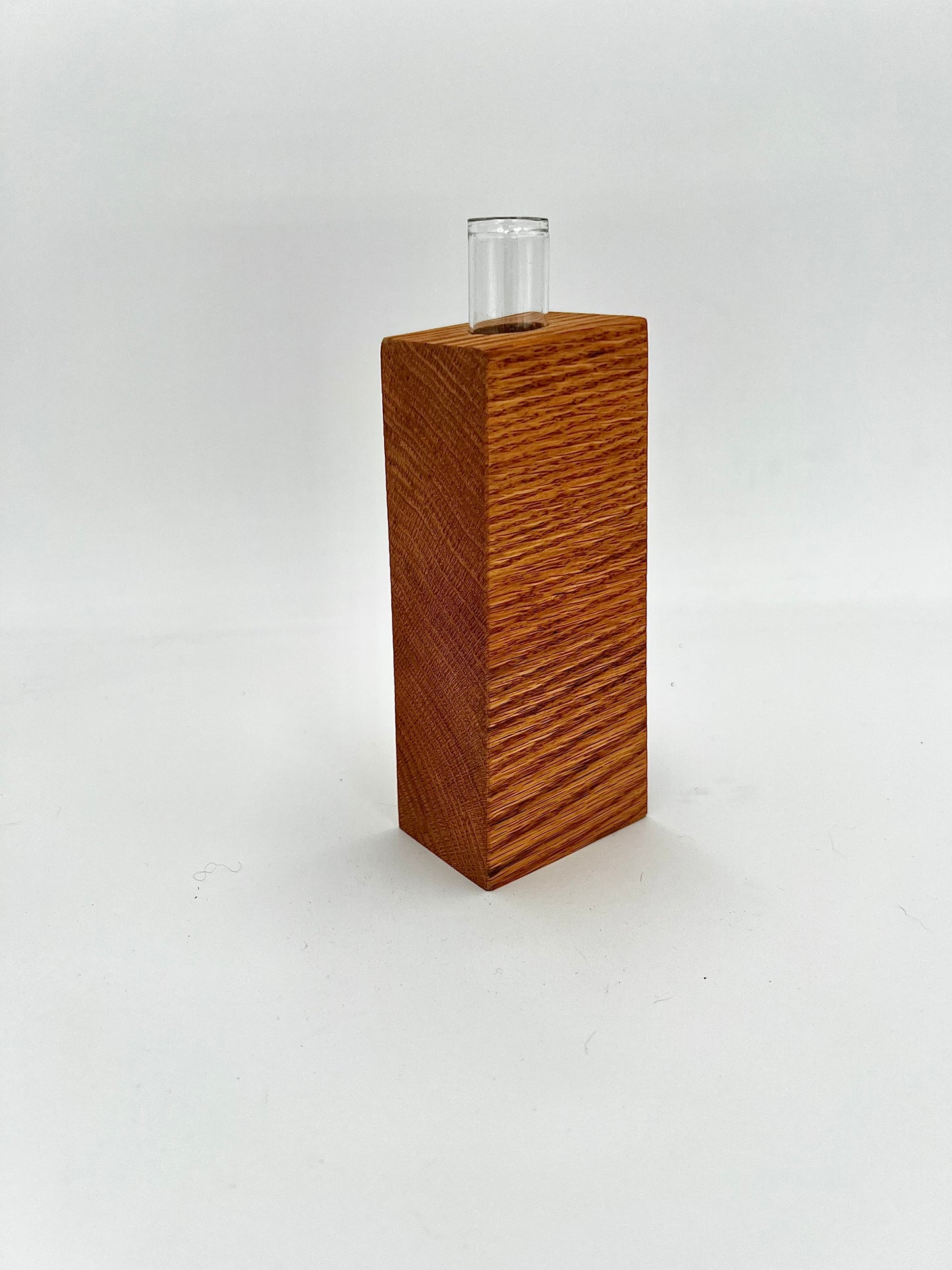 Modern Hardwood Everyday Bud Vase