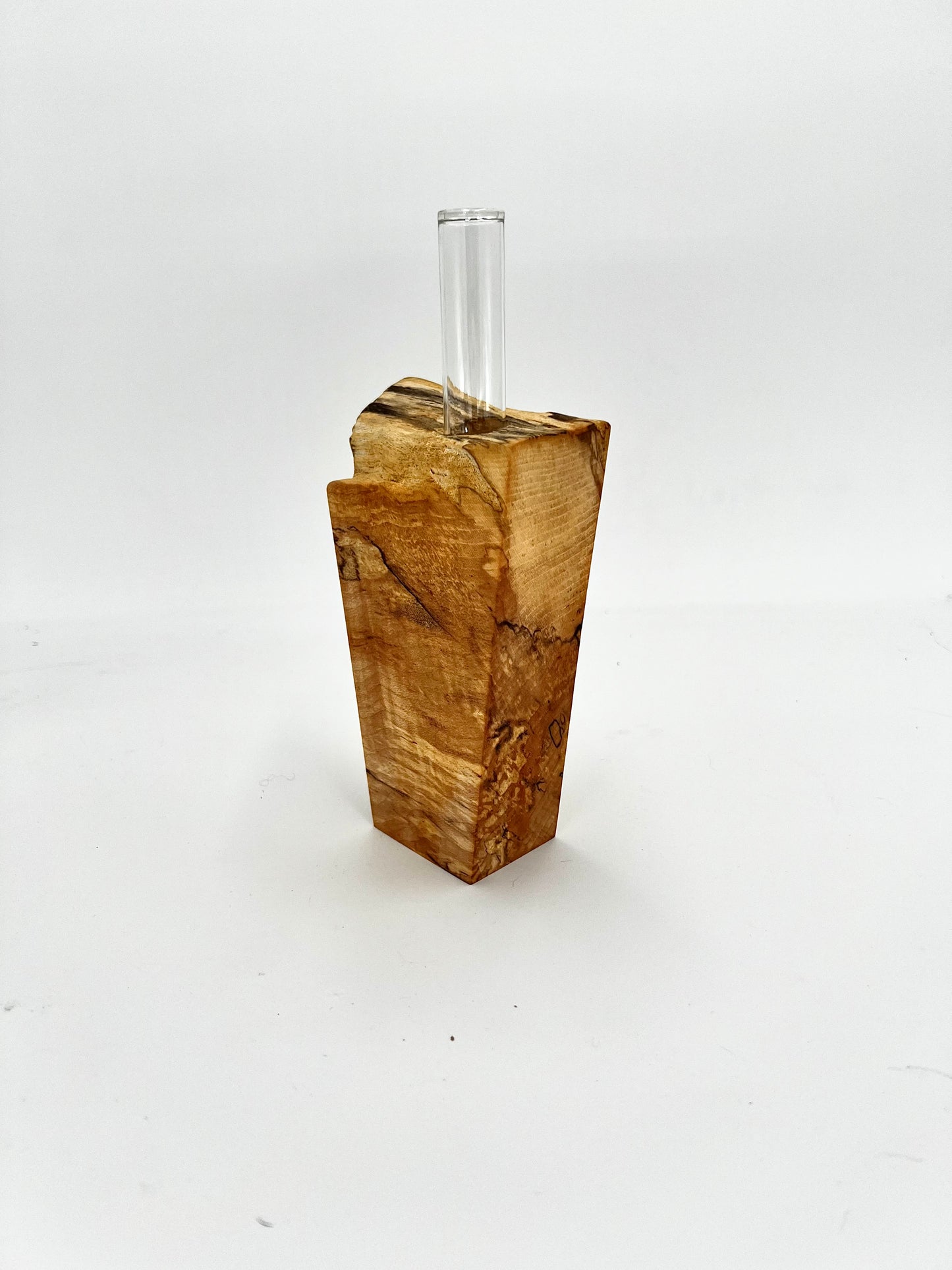 Modern Live Edge Bud Vase