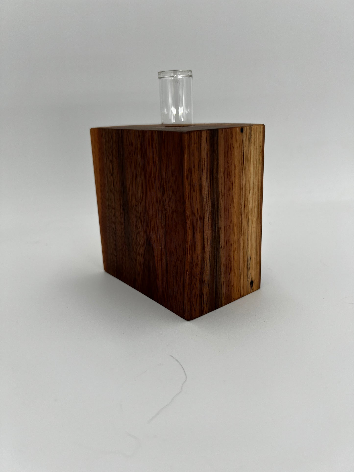 Emily - Black Walnut Bud Vase