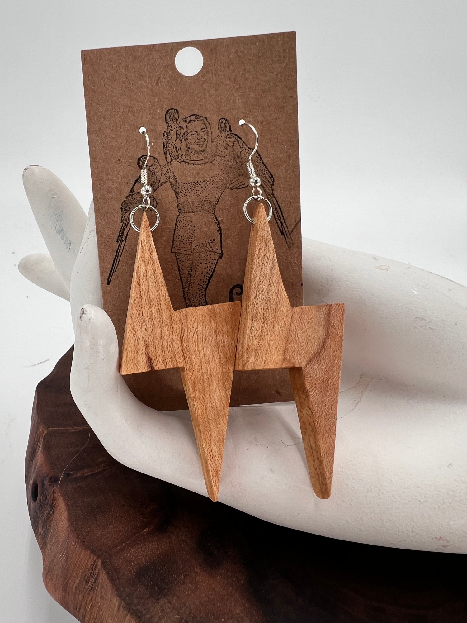 Hardwood Earrings