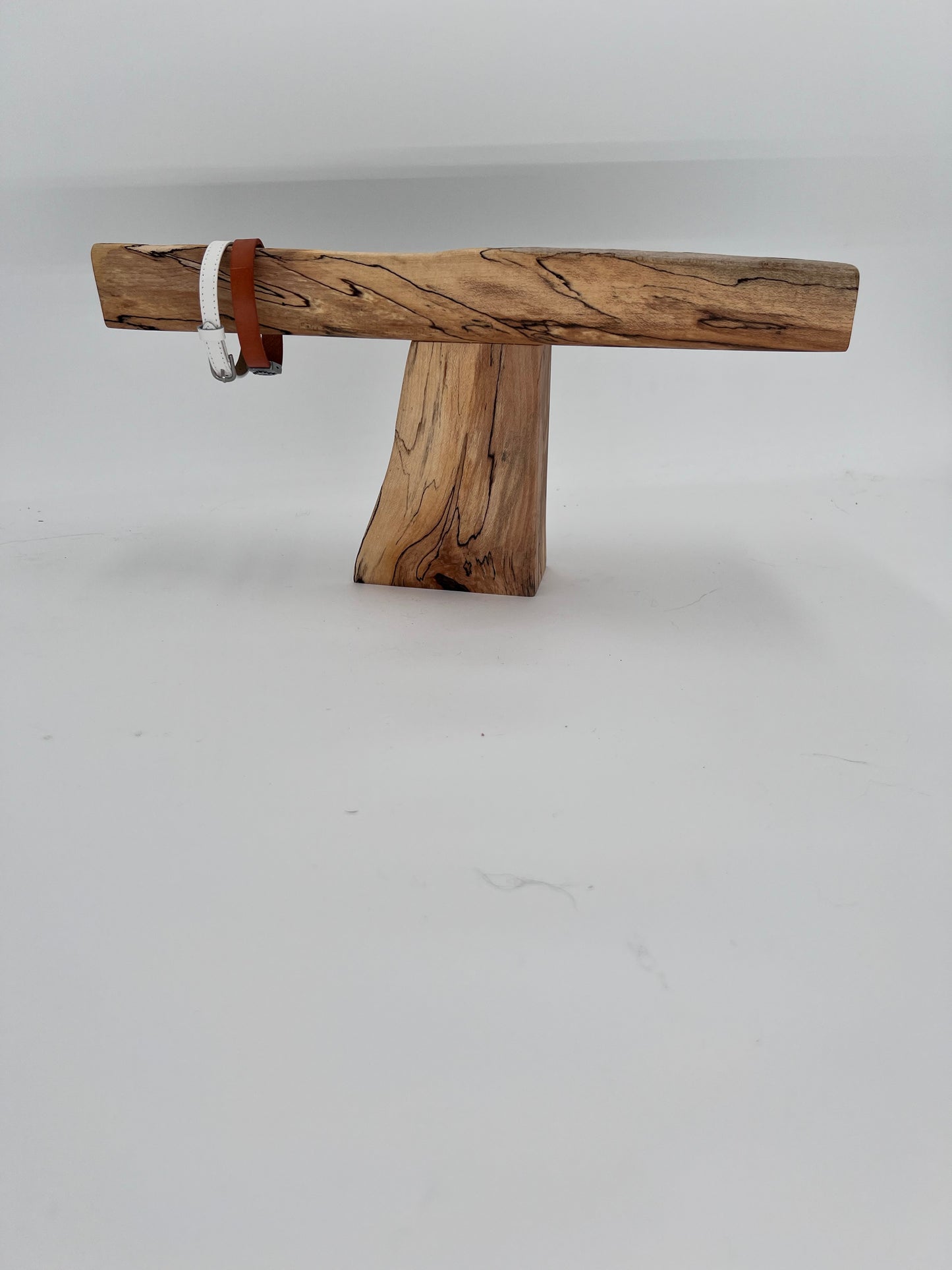 Modern Wood Jewelry + Watch Stand