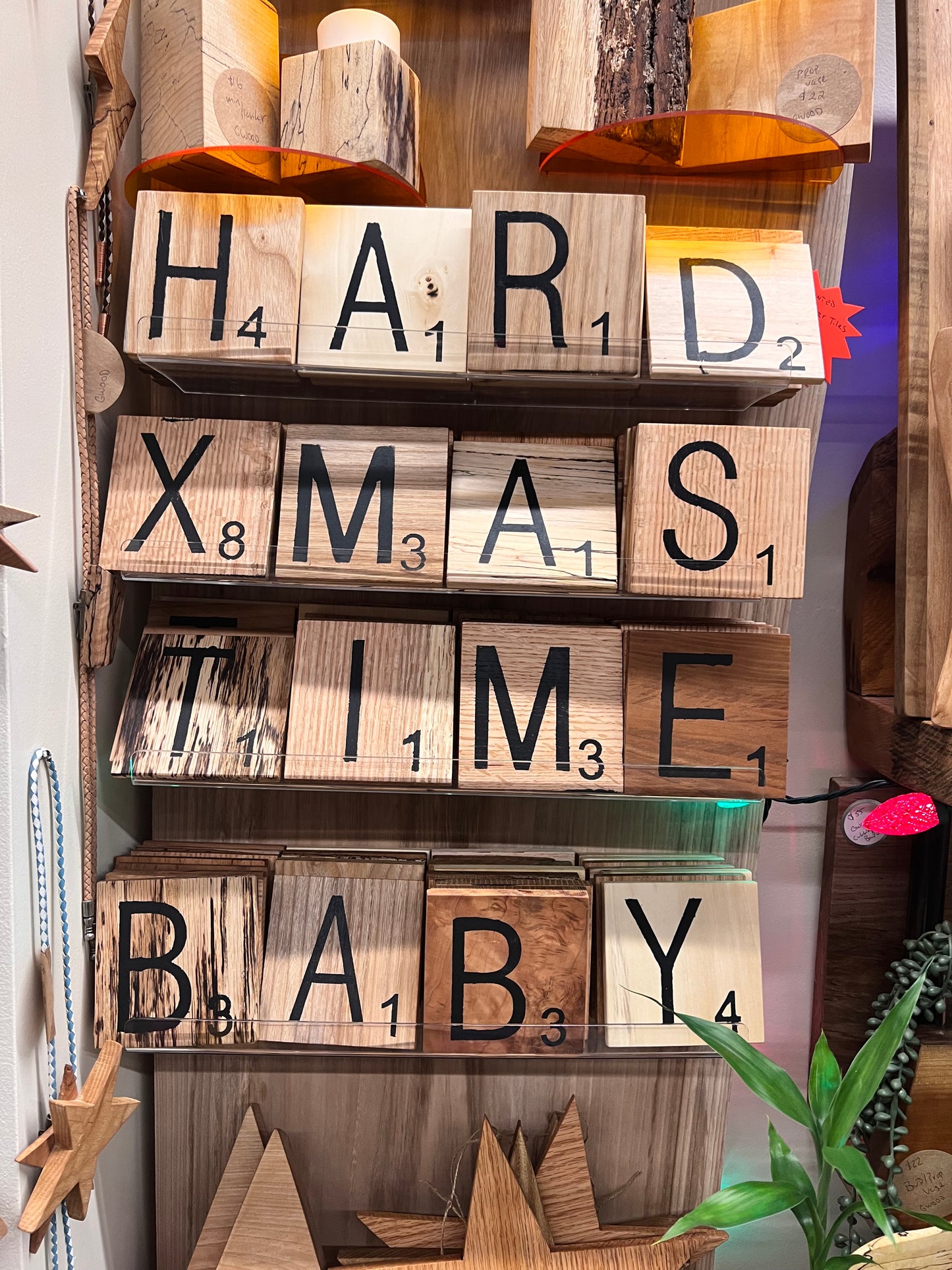 Scrabble Letter Coaster
