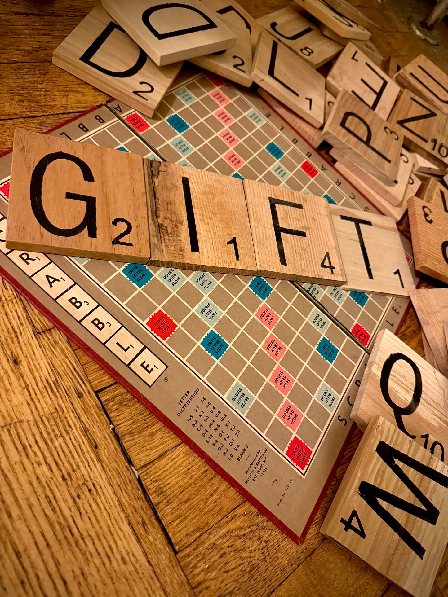 Scrabble Letter Coaster