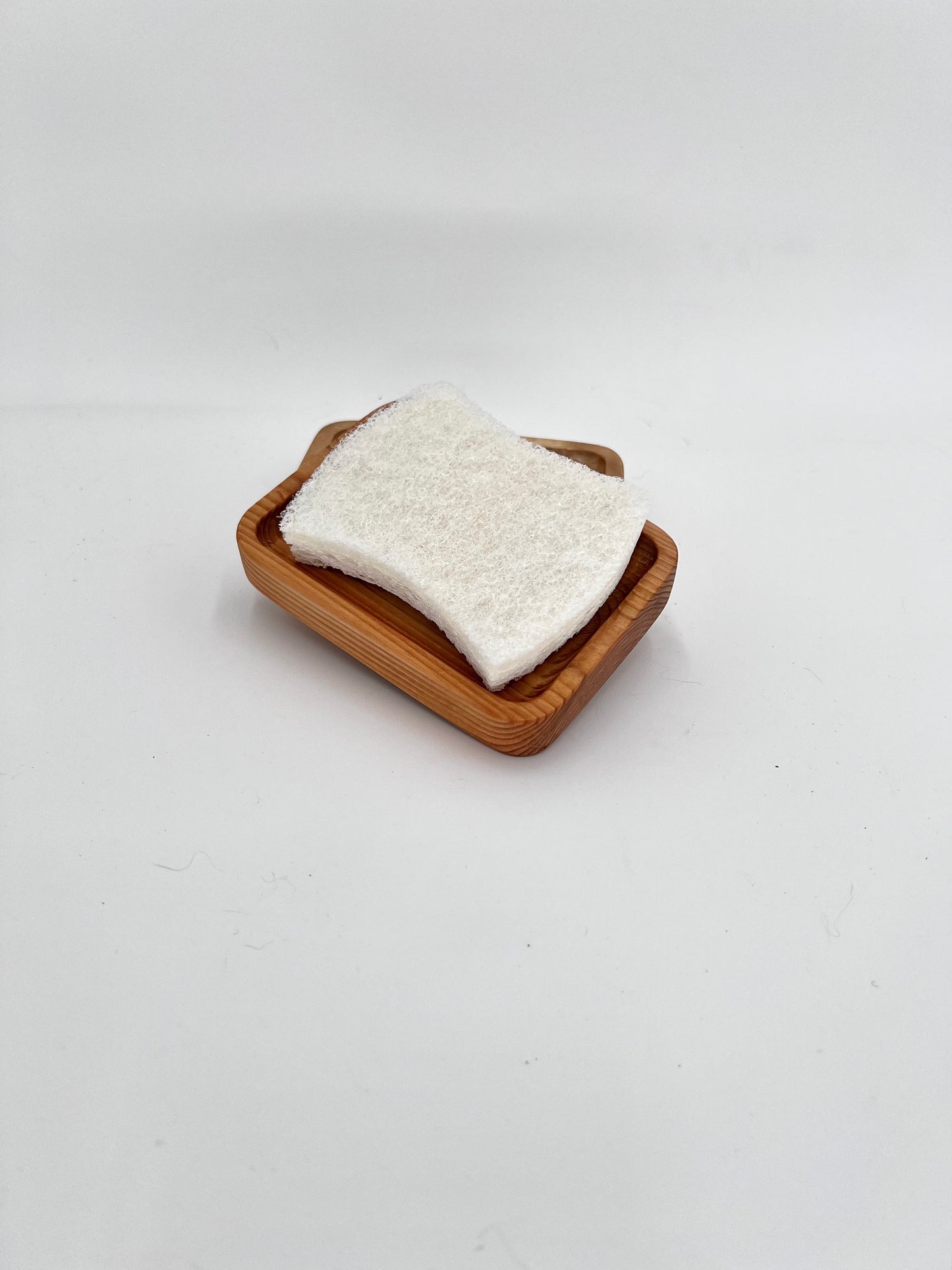 Red Cedar Wood Soap Dish