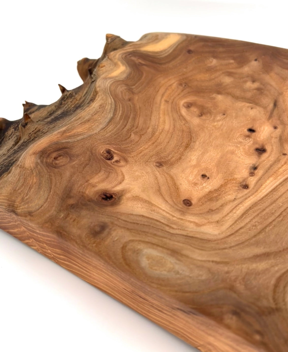 Siberian Elm Live Edge Centerpiece Bowl