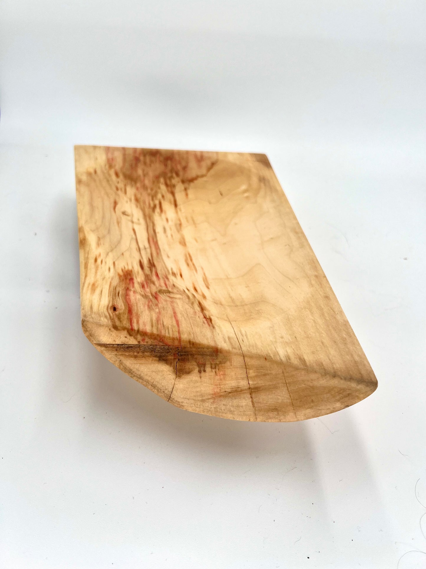Live Edge Box Elder Wood Bowl