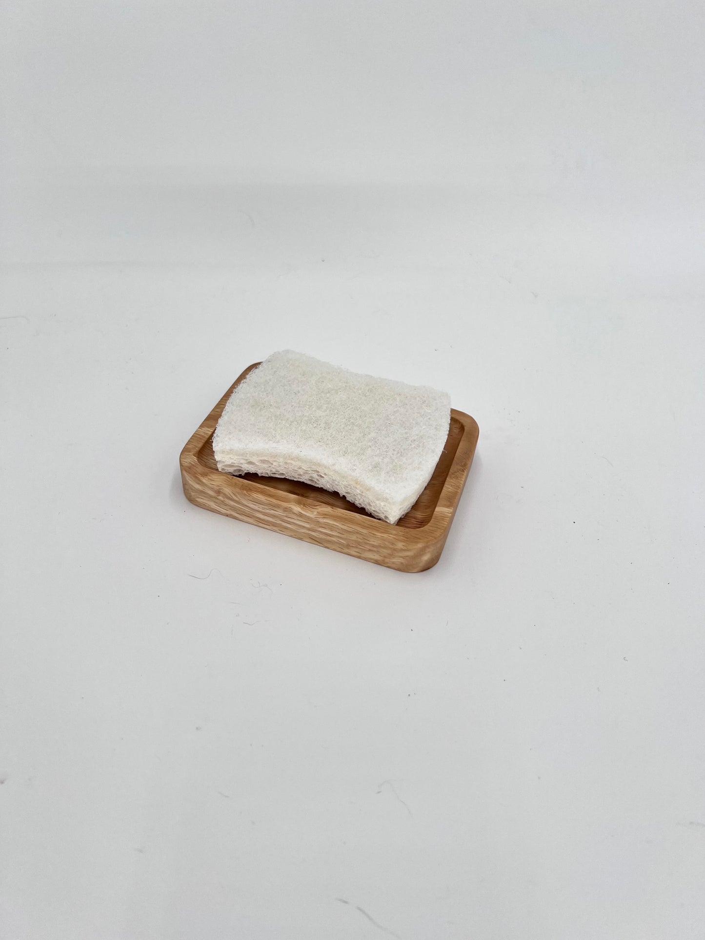 White Oak Wood Soap Dish